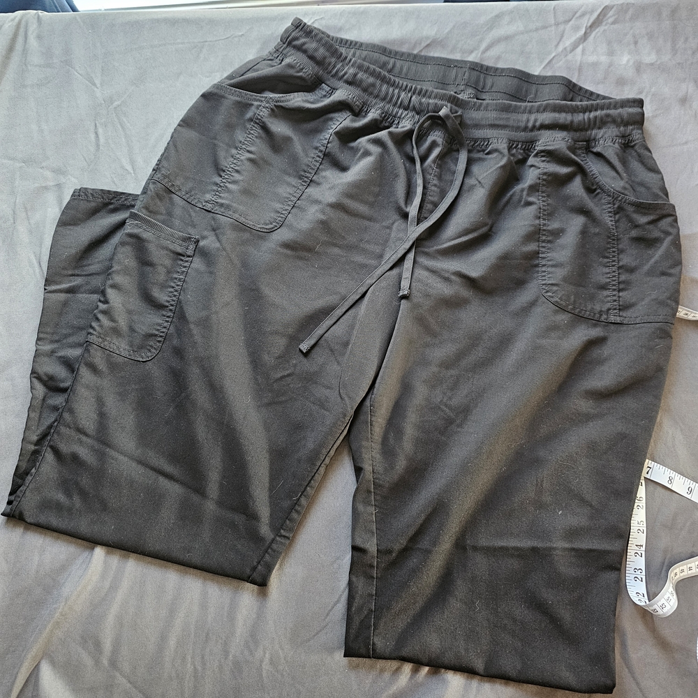 ⭐️*2/$20*Scrubstar Black Premium Yoga Scrub Pants.